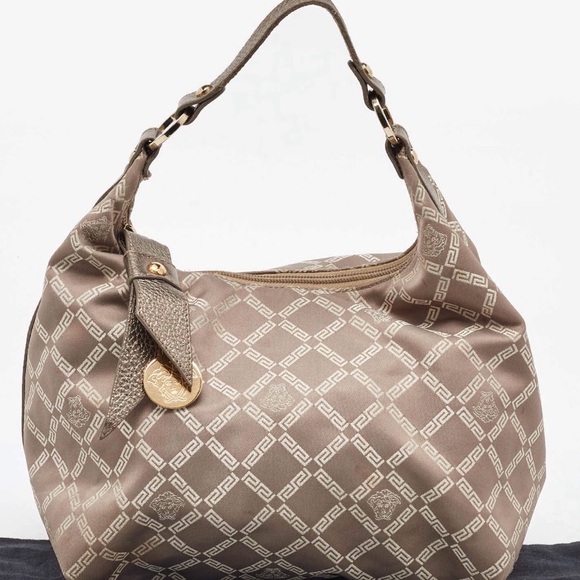 Versace Handbags - VERSACE Bag with Purple Satin Interior